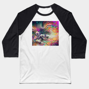 Psychedelic Astronaut Baseball T-Shirt